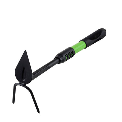Zappa a cuore bidente per orto e giardino zappetta doppia 40 cm per scavare e dissodare terreno - enzoled