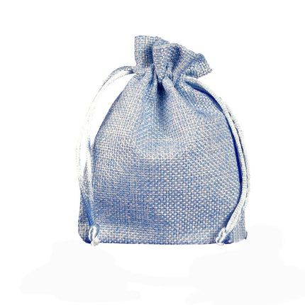 Sacchetti portaconfetti juta 12 PZ con cordoncino per regalo eventi