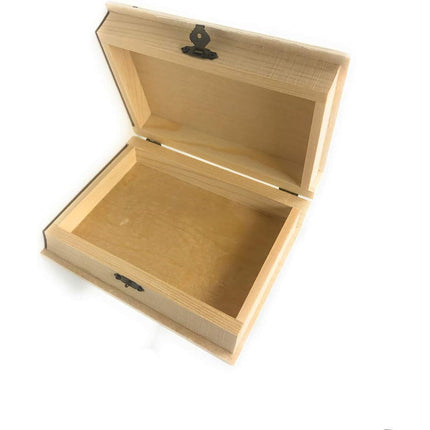 Scatola a forma di libro in legno x decoupage x gioielli minuterie enzoled