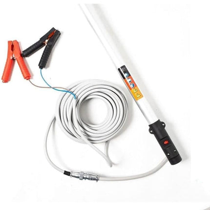 Abbacchiatore scuotiolive con cavi 12V 104W allungabile da 2,20 a 3 MT