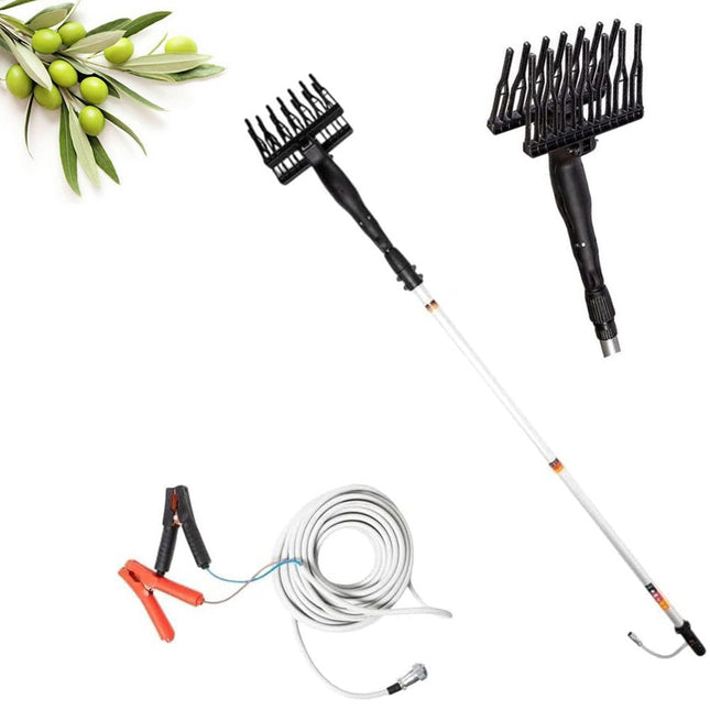 Abbacchiatore scuotiolive con cavi 12V 104W allungabile da 2,20 a 3 MT