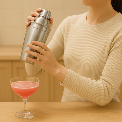 Shaker in acciaio da 350 ml per cocktail mixer accessori barista enzoled