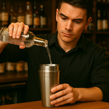 Shaker in acciaio da 350 ml per cocktail mixer accessori barista enzoled