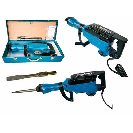Trapano demolitore 2500 watt 1800 giri/min con 2 punte 16 “martello pneumatico elettrico in valigetta - enzoled