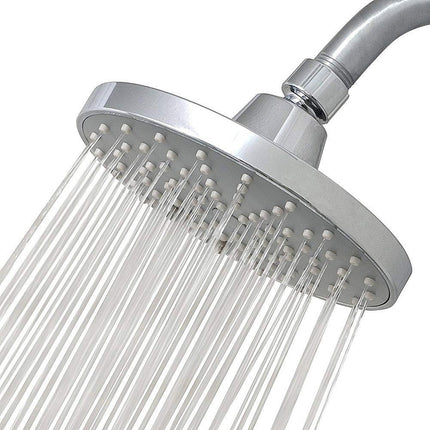 Soffione doccia tondo Ø10 cm attacco ½ effetto pioggia enzoled