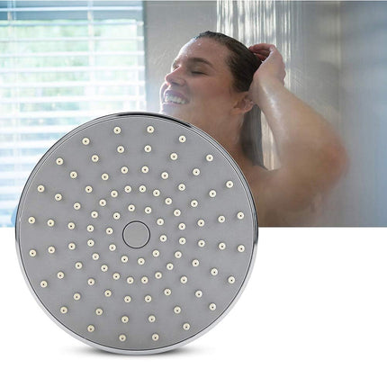 Soffione doccia tondo Ø10 cm attacco ½ effetto pioggia enzoled