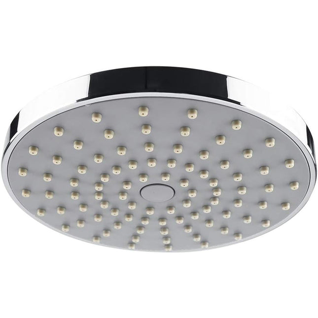 Soffione doccia tondo Ø10 cm attacco ½ effetto pioggia enzoled