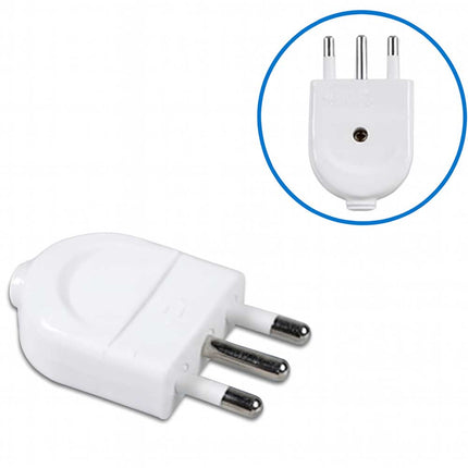 Spina elettrica 16a bipasso 2p + t presa italiana adattatore 250v