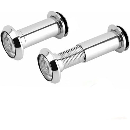 Spioncino di sicurezza grandangolare con coperchio  occhiello per porte da 35-55 mm - enzoled