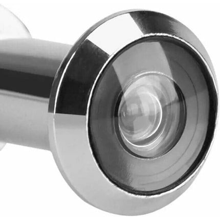 Spioncino di sicurezza grandangolare con coperchio  occhiello per porte da 35-55 mm - enzoled