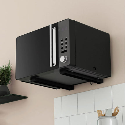 Coppia di staffe supporto forno a microonde estensibile da 36 a 46 cm