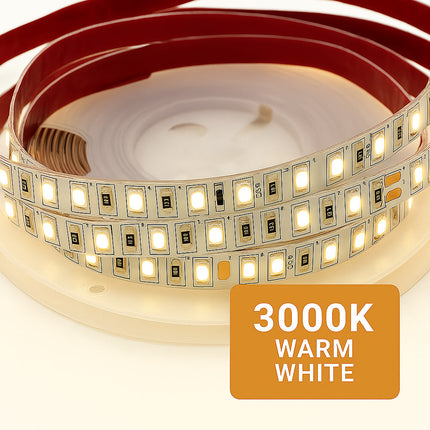 Striscia led 2835 strip 5 metri bobina adesiva 600 led IP55 enzoled
