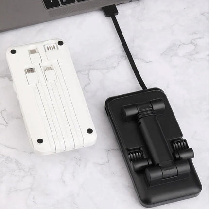 Supporto per cellulare con power bank integrato 2in1 20000 mAh