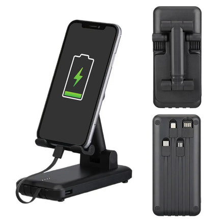 Supporto per cellulare con power bank integrato 2in1 20000 mAh