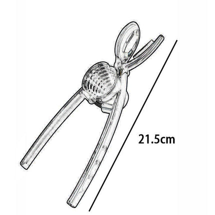 Taglia castagne e schiaccianoci conico in metallo con lama in acciaio