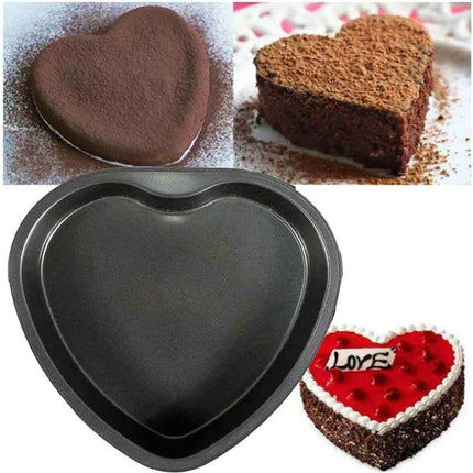 Stampo per torta a forma di cuore teglia antiaderente da forno