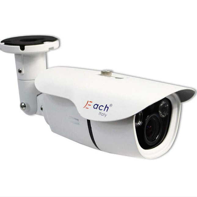 Telecamera bullet AHD fullhd 1080p 3 mpx 2 led array infrarossi lente varifocale 2.8-12mm - enzoled