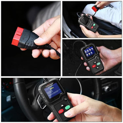 Tester digitale display a colori diagnosi per auto collegamento alla centralina per visualizzare guasti della macchina diagnostica batteria emissioni O2 - enzoled