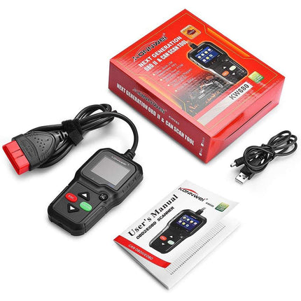 Tester digitale display a colori diagnosi per auto collegamento alla centralina per visualizzare guasti della macchina diagnostica batteria emissioni O2 - enzoled