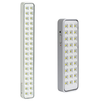 Lampada torcia emergenza ricaricabile USB 30 e 60 led dimmerabile