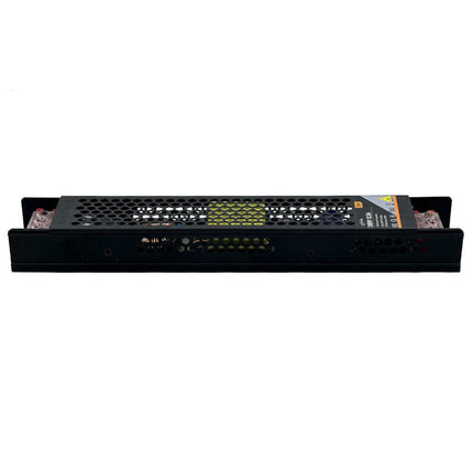 Alimentatore slim stabilizzato 12v 300 watt switch trasformatore 25 mha per videosorveglianza e led - enzoled