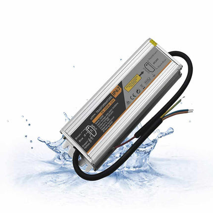 Alimentatore stabilizzato impermeabile in metallo DC24v 4,16A 100 watt IP67 trasformatore 220v per strip led telecamere - enzoled