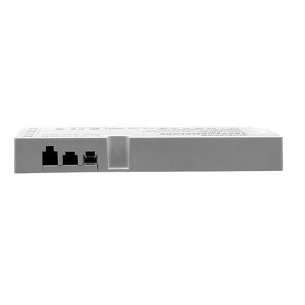 Alimentatore trasformatore slim da 230v a 12v 24 watt per strip led sensori luci 6 uscite 3 ingressi - enzoled