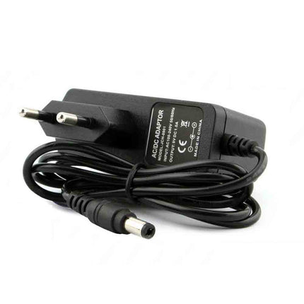 Alimentatore universale 12v 1 ampere trasmormatore con spina standard eu e jack di uscita 12 watt - enzoled