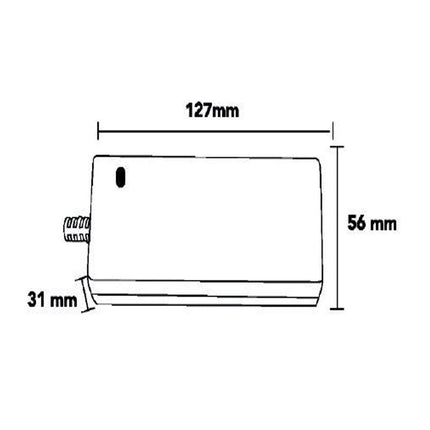 Alimentatore universale 24V 2.5A 60 watt input 110-240V per telecamere videosorveglianza led - enzoled