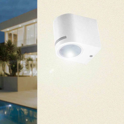 Applique da esterno per parete facciate giardino lampada da muro illuminazione per balcone ingresso attacco GU10 IP54 - enzoled