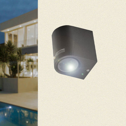 Applique da esterno per parete facciate giardino lampada da muro illuminazione per balcone ingresso attacco GU10 IP54 - enzoled