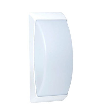 Applique a parete per esterno lampada da muro per balconi terrazzo attacco E27 grigio IP54 - enzoled