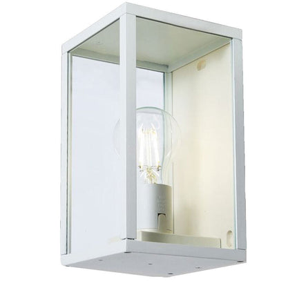 Applique da muro per esterno stile rustico lampada da parete attacco E27 per facciata terrazzo giardino - enzoled