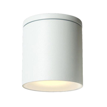 Applique da soffitto a cilindro per esterno moderno lampada plafoniera con attacco GU10 per balcone terrazzo patio IP54 - enzoled