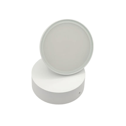 Applique a led da esterno 12 watt con teconologia cct 3 tonalità di luce lampada da parete bianco o grigio - enzoled