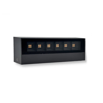 Applique led da esterno a doppia emissione up & down 14 watt tecnologia cct 3 tonalità di luce IP65 - enzoled