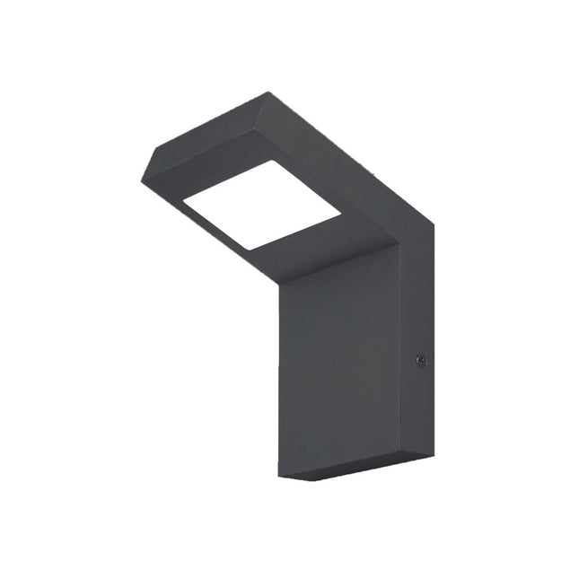 Lampione da giardino o applique da parete a led ultra moderno 10 watt IP54 luce naturale 4000k - enzoled