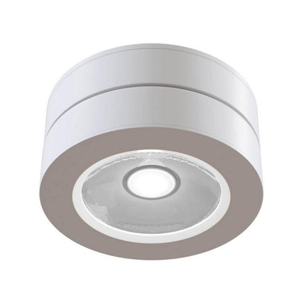 Applique orientabile 1 led cob moderno 7 watt lampada da muro parete soffitto bianco luce fredda 6500k calda 3000k naturale 4000k - enzoled