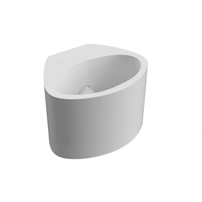 Applique in gesso ovale verniciabile ultra moderno a doppia emissione di luce up & up e down lampada contemporanea con attacco g9 - enzoled