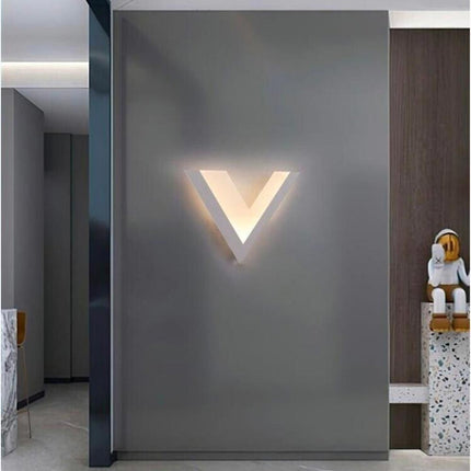 pplique moderno a led 9 watt da parete lumetto abat jour lampada a V 3 temperature di luce - enzoled