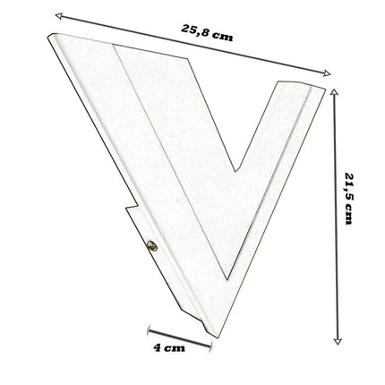 pplique moderno a led 9 watt da parete lumetto abat jour lampada a V 3 temperature di luce - enzoled