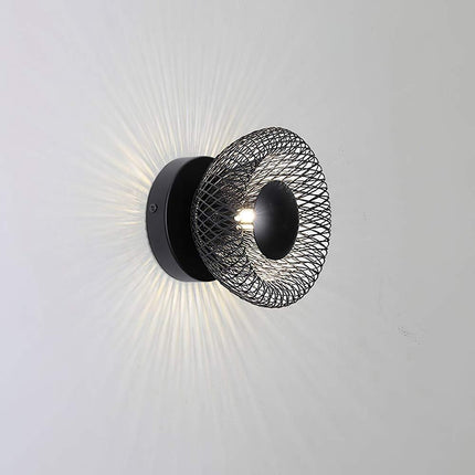 Applique a parete in stile industrial lampada da muro decorativa in metallo per camera da letto soggiorno attacco G9 - enzoled