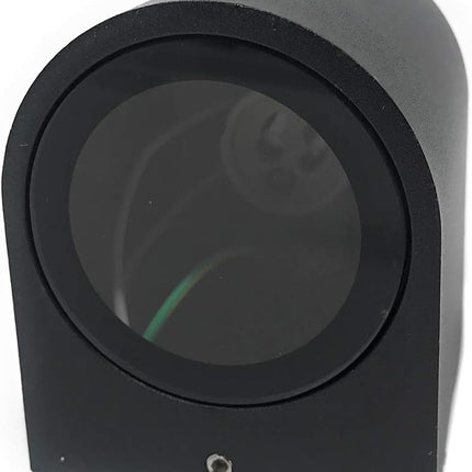 Applique a parete per esterno giardino ip65 lampada da muro moderna portalampada per faretto gu10 - enzoled