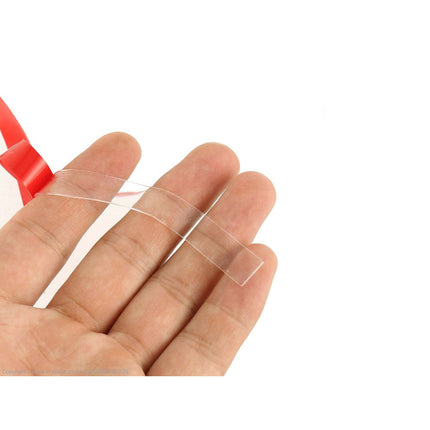 Nastro biadesivo in acrilico trasparente ultra resistente doppio lato adesivo per strip led 5m spessore 20mm - enzoled