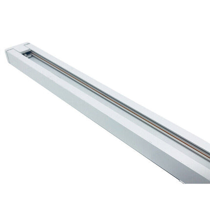 Binario elettrico monofase per faretto led staffa portalampada supporto fari asta da faro 1 metro - enzoled