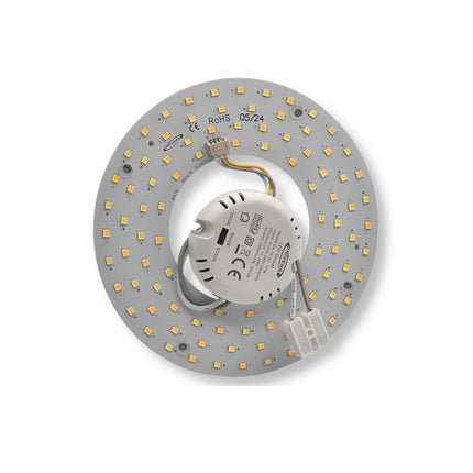 Circolina led modulo circolare 17 watt ricambio neon per plafoniere tecnologia CCT 3 in 1 6500k 3000k 4000k - enzoled