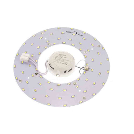 Circolina led 2835 modulo neon circolare 32 watt 265 volt ricambio neon per plafoniere luce calda fredda naturale - enzoled