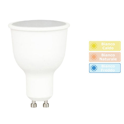 Faretto led 12 watt GU10 lampada per porta faretti applique a luce fredda 6500k calda 3000k naturale 4000k - enzoled