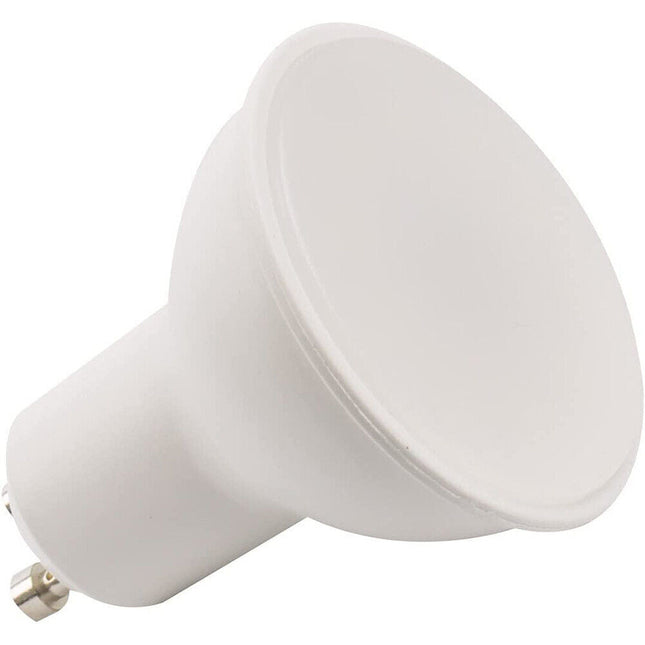 Faretto led 9 watt GU10 luce calda 3000k  naturale 4000k e fredda 6500k  opaco220° 220v lampada illuminazione - enzoled