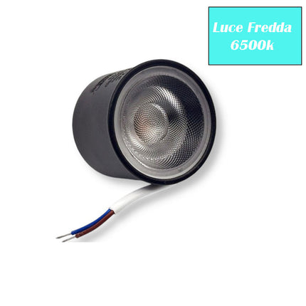 Faretto led cod 7 watt sostituzione di lampade gu10 lampada per portafaretti luce fredda 6500k calda 3000k naturale 4000k - enzoled